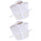 2Pcs White Lace Women Half Shirt Detachable False Collar 5