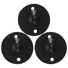 4Sets Black Iron Antipull Wire Clips Cable Holder for Lamp Fixtures