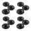 4Sets Black Iron Cable Clips for Lamps Ceiling Light Mounting Plate 6