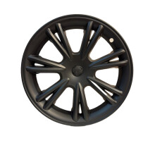 19 Inch Matte Black Wheel Covers for Tesla Model Y 20202024 Sport Hubcaps ABS Full Rim Protection