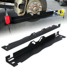 2pcs Heavy Duty Wheel Alignment Tool Toe Plates for Cars SUVs with Hanging Holes and Tape Slots