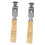 Bee Hive Tool Set 2pcs Beekeeping Scraper Kit with Ergonomic Grip for Efficient Frame Cleaning 1