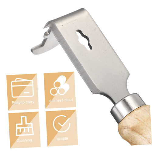 Bee Hive Tool Set 2pcs Beekeeping Scraper Kit with Ergonomic Grip for Efficient Frame Cleaning 2