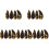 5Sets Assorted Color Guzheng Finger Picks Celluloid Durable Protector 2