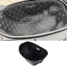 Seat Cover Waterproof PU Leather Protector Custom Fit Motorcycle Accessories Black for NMAX155
