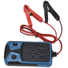 Tester per relè 12 V, rilevatore di batteria, 6,813 cm, nero