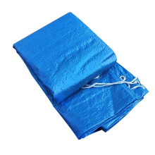 15ft Above Ground Pool Cover with Solar Bubble Heating and Debris Protection, Easy Installation