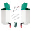 1L Automatic Chicken Waterer with Easy Refill Flip Lid, Hanging Poultry Drinking Cup System Red 1