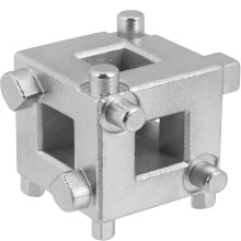 Brake Caliper Tool for Rear Disc Brakes, 3/8 Inch Piston Wind Back Cube, CorrosionResistant Steel