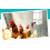1L Automatic Chicken Waterer with Easy Refill Flip Lid, Hanging Poultry Drinking Cup System Red 3