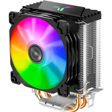 3Pièces Ventilateur Rgb CPU Avec Double Caloduc, Noir Pour Ordinateur
