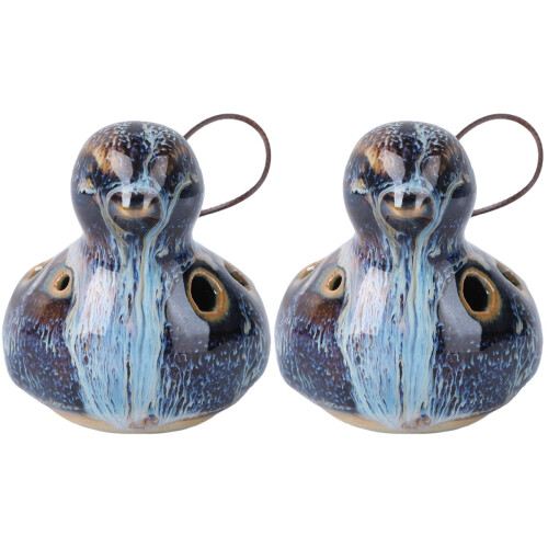 2Pièces Ocarina 6 Trous Et Facile À Transporter 1