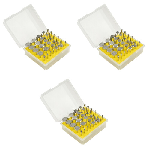 150Pièces Ensemble De Meules Diamantées Colorées Pour Gravure 2