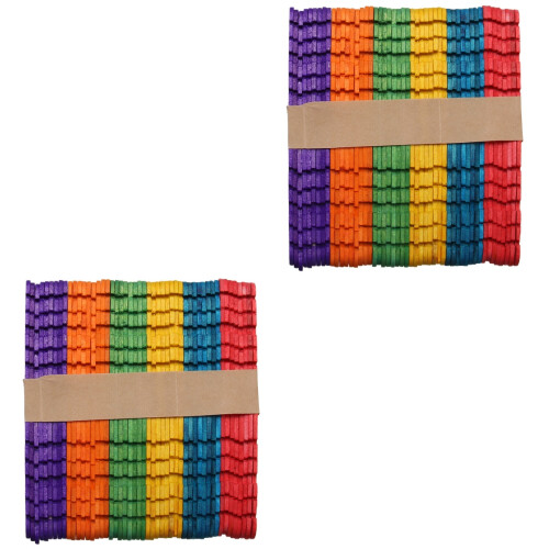 2Pièces Kit Bois DIY Idéal Décor Fêtes Bricolage 2