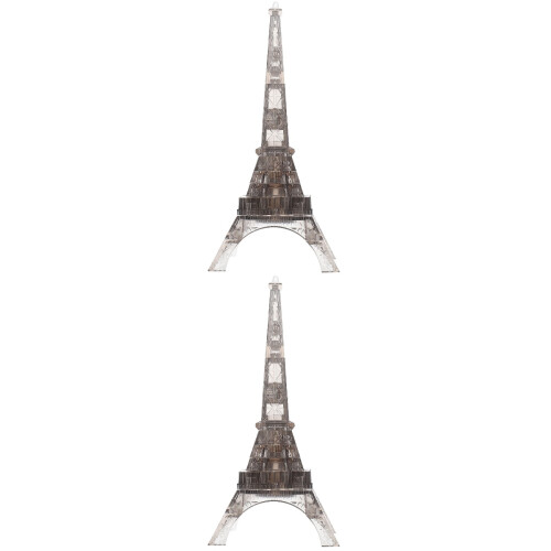 2 Ensembles De Puzzle Transparent En Tour Eiffel 3D 2