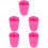 5Pièces Protections Saxophone Rose Silicone Durable Et Confortable 6