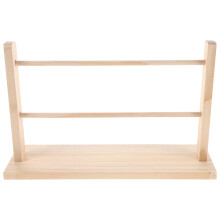 4Pièces Présentoir En Bois Pour Décoration Artisanat
