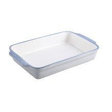 1Pièces Plat À Gratin Céramique Anses