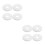 8Pièces Cache Orifice Échelle ABS Polyvalent Antiblocage 8