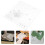 2Pièces Règle Patchwork Demi-Cercle En Durable Transparente 10