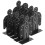 40Pièces Jeu Enfants Tableau Plastique Noir Compact 11