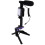 5Ensembles Trépied Selfie LED En ABS Noir Fill Light Pour 3
