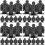 40Pièces Jeu Enfants Tableau Plastique Noir Compact 7