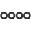 4Pièces Tubes Anti-Choc Pour Mini 49Cc Noir Durable 5