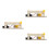 3Sets Beige Wooden Childrens Tool Belt DIY Engineering Science Kit 9