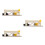 3Sets Beige Wooden Childrens Tool Belt DIY Engineering Science Kit 5