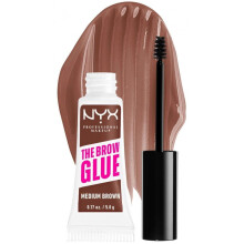 NYX Professional Makeup, The Brow Glue, Instant Brow Styler, 03 Medium Brown, 0,17 oz (5 g)
