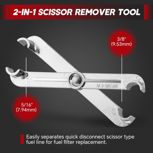 22PCS Quick Disconnect Tool Set for AC Fuel and Transmission Lines with ColorCoded Sizes 1