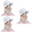 3Pièces Bandeaux Bébé Respirants Accessoires Mode 7