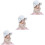 3Pièces Bandeaux Bébé Respirants Accessoires Mode 5