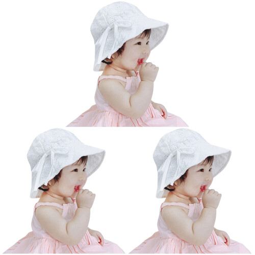 3Pièces Bandeaux Bébé Respirants Accessoires Mode 1