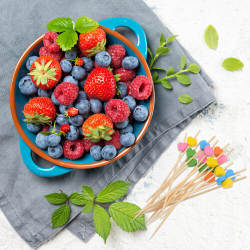200 Pièces Pics Pour Fruits, À De Cocktail 2