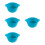4Pièces Pot Silicone Compact Pour Chauffe Cire Usage 8