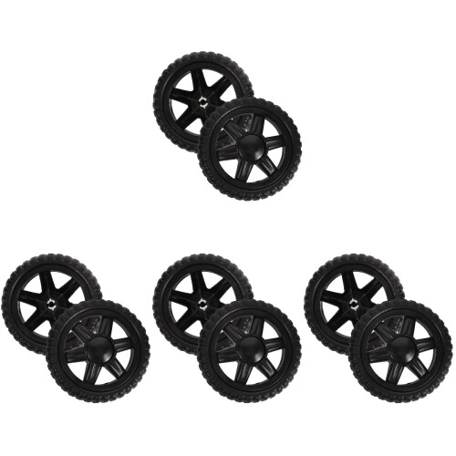 8Pièces Roues De Chariot En Fer Accessoires Multiples 2
