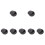 7Pcs Practical Mini Inkstone Black Calligraphy Accessory for Home Use 4