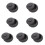 7Pcs Practical Mini Inkstone Black Calligraphy Accessory for Home Use 6