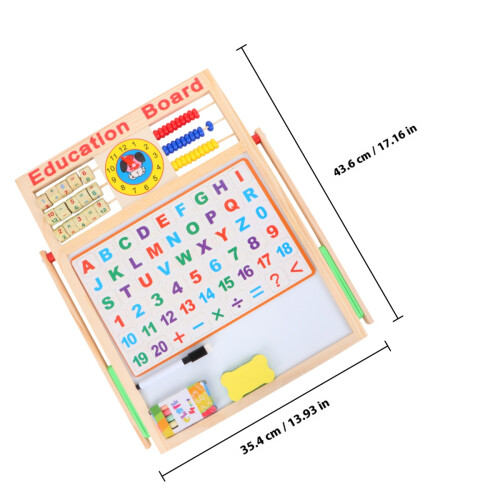 Tableau D'Écriture Magnétique En Bois Pour Enfants 2