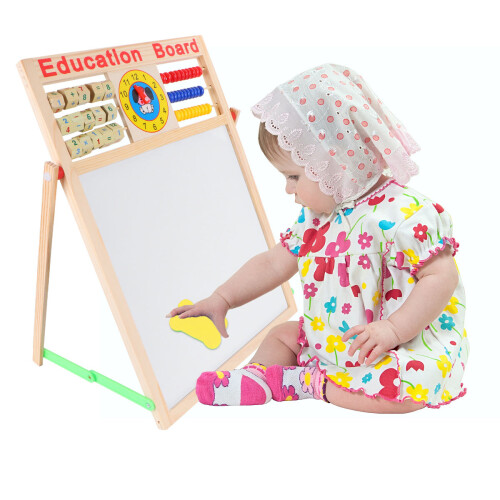 Tableau D'Écriture Magnétique En Bois Pour Enfants