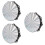 3Pièces Tambour Bois Percussion Argentée Pour Enfants 6