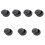 7Pcs Practical Mini Inkstone Black Calligraphy Accessory for Home Use 3