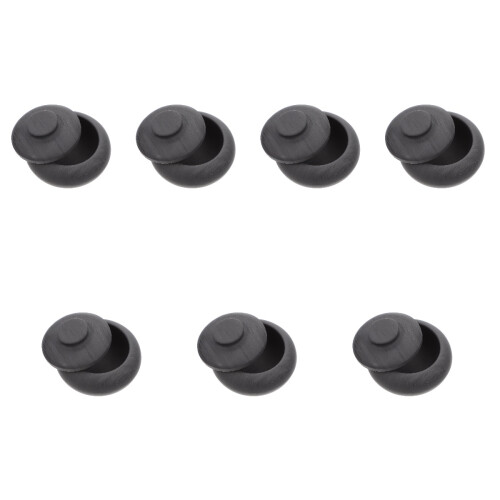 7Pcs Practical Mini Inkstone Black Calligraphy Accessory for Home Use 2