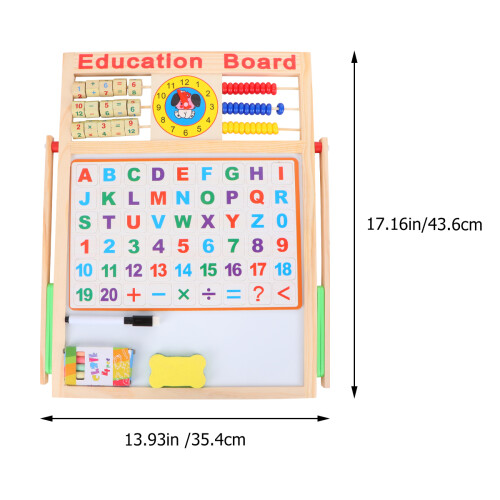 Tableau D'Écriture Magnétique En Bois Pour Enfants 1