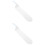 2Pièces Pelle De Distribution Plastique Rouge Réutilisable Pour Poker 7