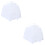 2Pièces Observation Insectes Blanche PVC Pour Nature 7