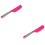 2Pièces Spatules Silicone Rose Cuisine 6