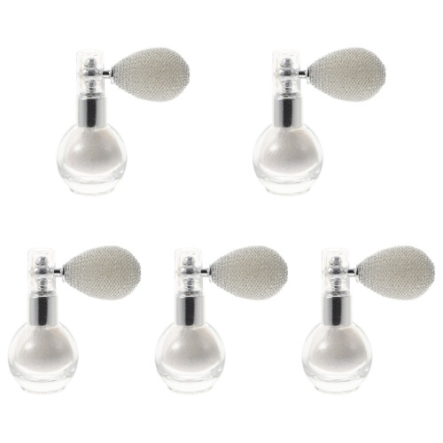 5Pièces Spray Poudre Glitter Transparent Pour Éclat Corps Et 1